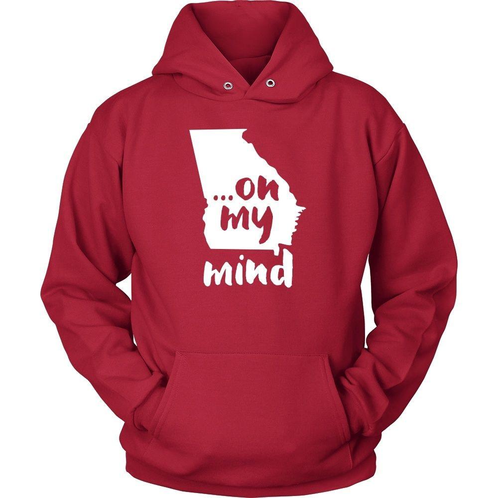 State T Shirt - Georgia... on my mind-T-shirt-Teelime | shirts-hoodies-mugs