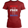 State T Shirt - Home of the Free because of the Brave-T-shirt-Teelime | shirts-hoodies-mugs