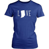 State T Shirt - Indiana Love-T-shirt-Teelime | shirts-hoodies-mugs