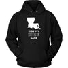 State T Shirt - Louisiana Kiss my southern sass-T-shirt-Teelime | shirts-hoodies-mugs