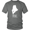State T Shirt - Maine Mine-T-shirt-Teelime | shirts-hoodies-mugs