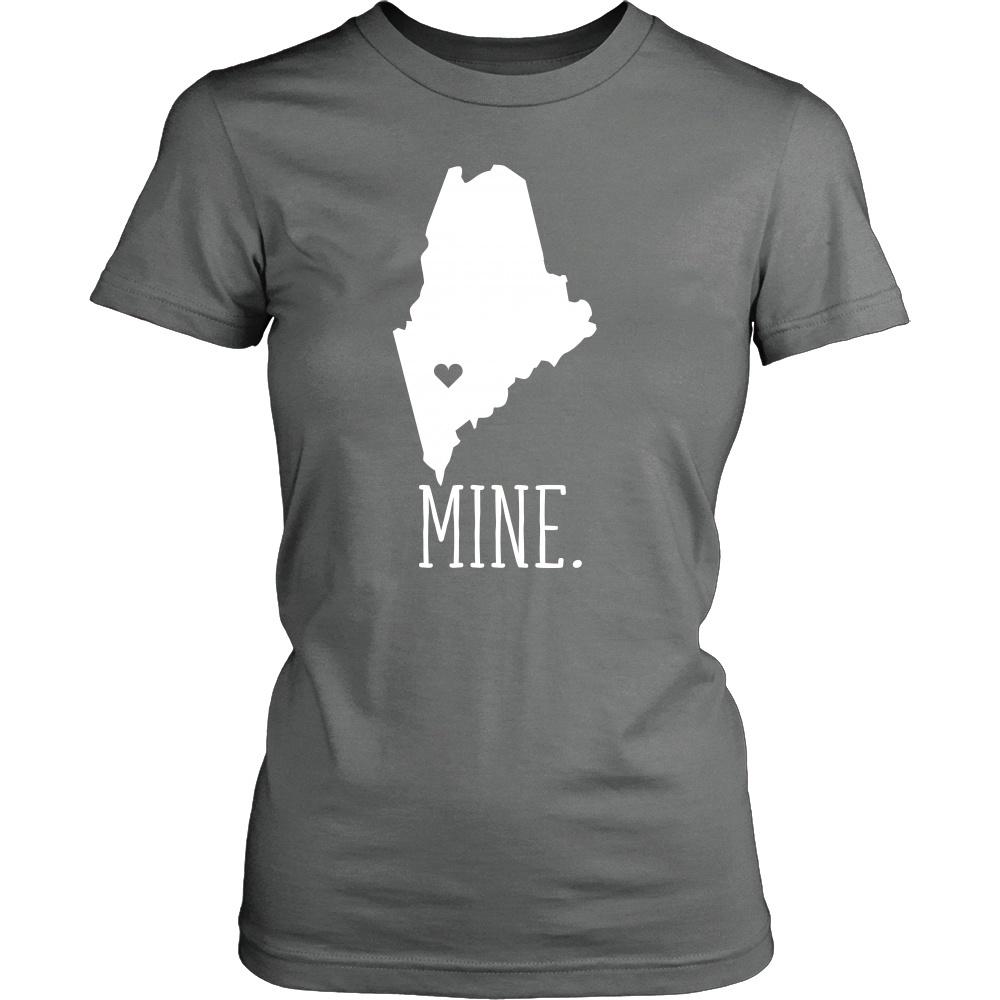 State T Shirt - Maine Mine-T-shirt-Teelime | shirts-hoodies-mugs