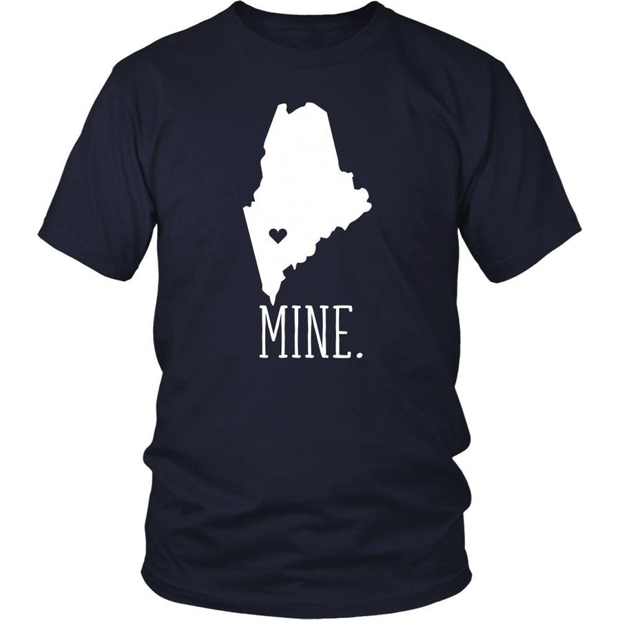 State T Shirt - Maine Mine-T-shirt-Teelime | shirts-hoodies-mugs