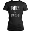 State T Shirt - Mississippi Born and Raised-T-shirt-Teelime | shirts-hoodies-mugs