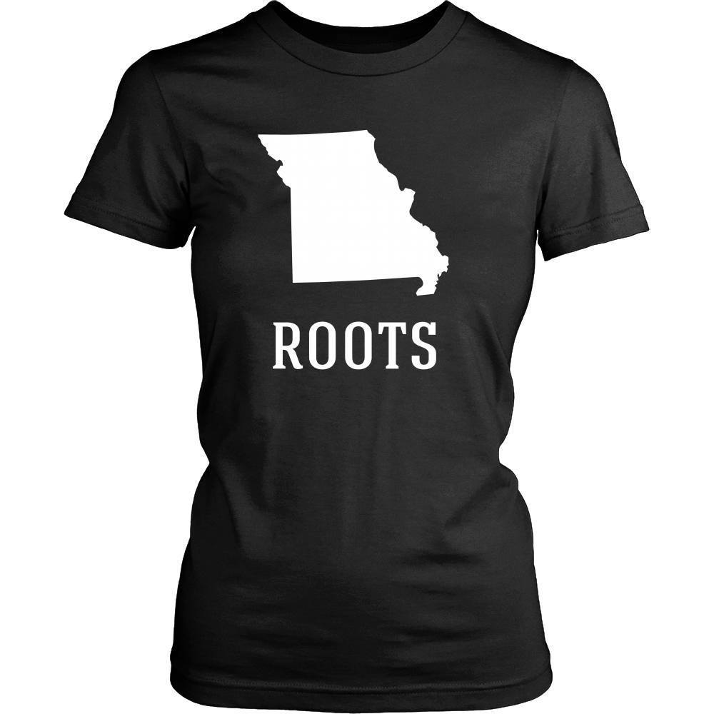 State T Shirt - Missouri Roots-T-shirt-Teelime | shirts-hoodies-mugs