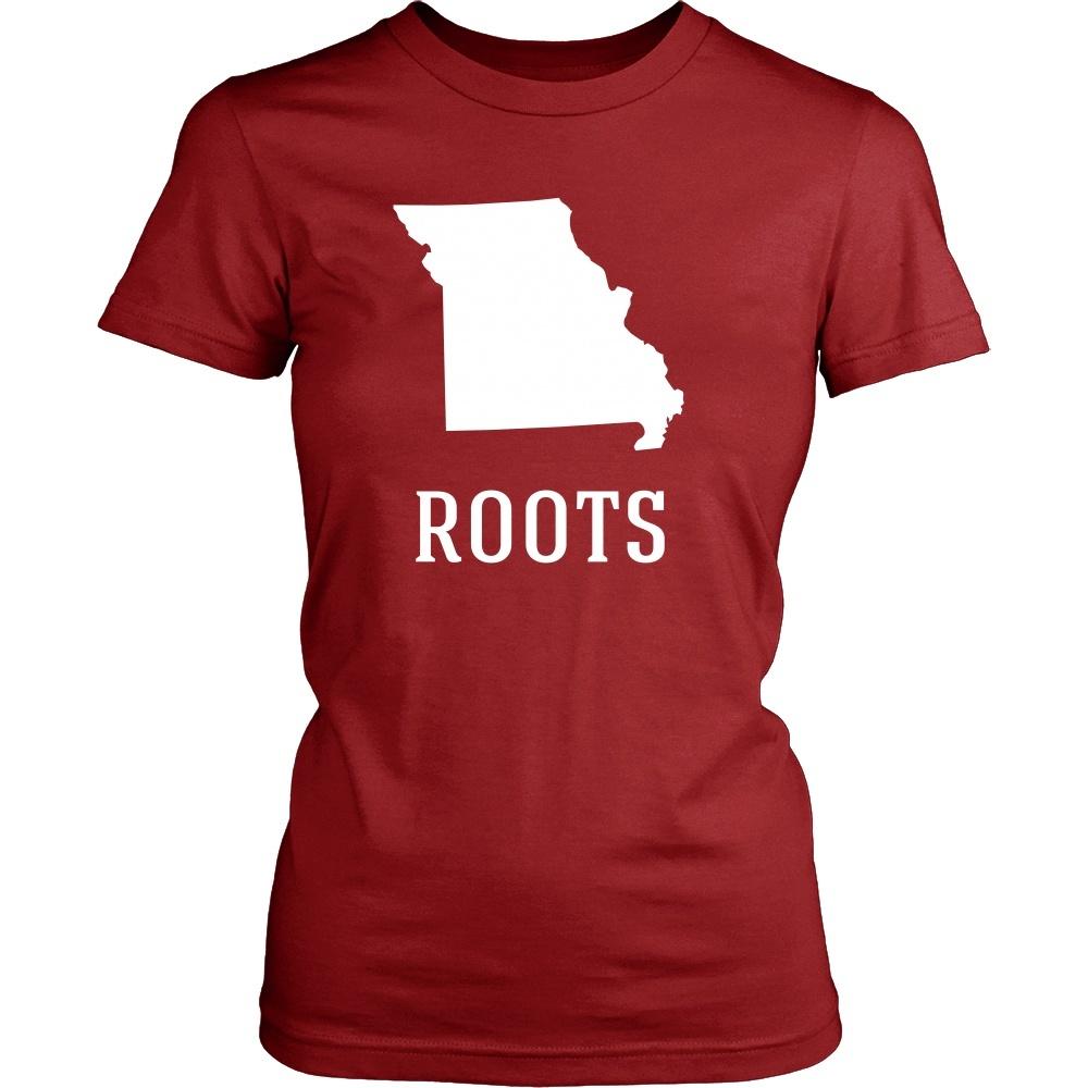 State T Shirt - Missouri Roots-T-shirt-Teelime | shirts-hoodies-mugs