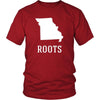 State T Shirt - Missouri Roots-T-shirt-Teelime | shirts-hoodies-mugs