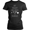 State T Shirt - My Heart Belongs to Hawaii-T-shirt-Teelime | shirts-hoodies-mugs