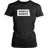 State T Shirt - North Dakota North Roots-T-shirt-Teelime | shirts-hoodies-mugs