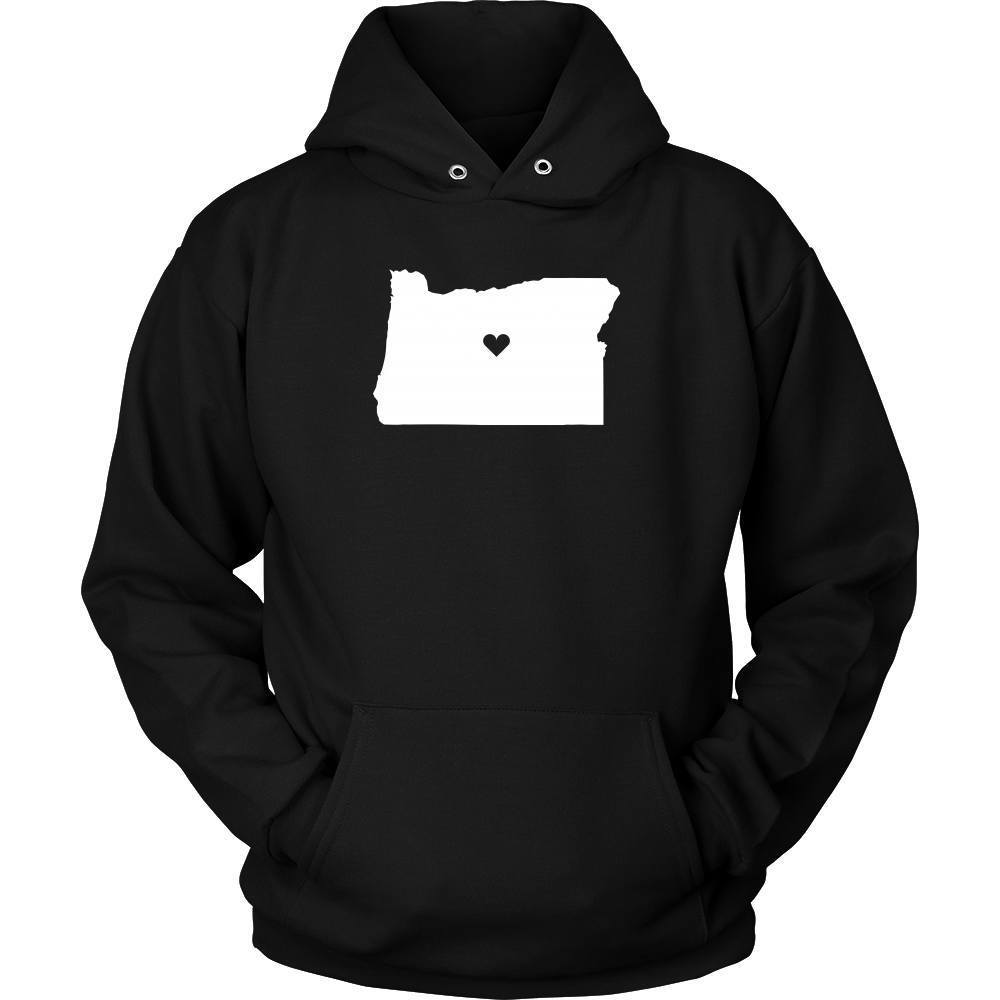 State T Shirt - Oregon Love-T-shirt-Teelime | shirts-hoodies-mugs
