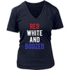 State T Shirt - Red White and Boozed-T-shirt-Teelime | shirts-hoodies-mugs