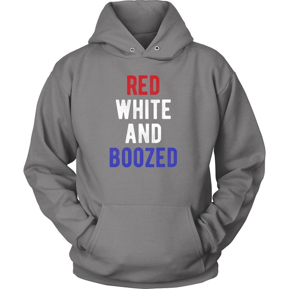 State T Shirt - Red White and Boozed-T-shirt-Teelime | shirts-hoodies-mugs