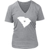 State T Shirt - South Carolina Love-T-shirt-Teelime | shirts-hoodies-mugs