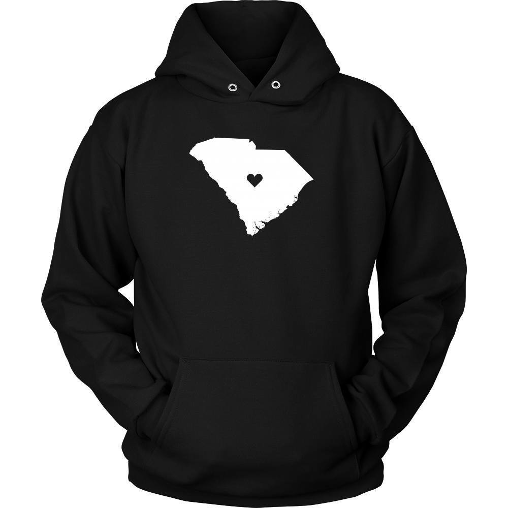 State T Shirt - South Carolina Love-T-shirt-Teelime | shirts-hoodies-mugs