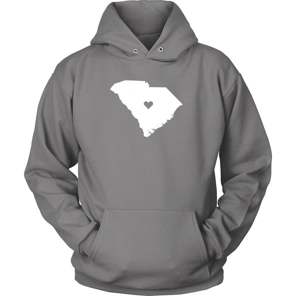 State T Shirt - South Carolina Love-T-shirt-Teelime | shirts-hoodies-mugs