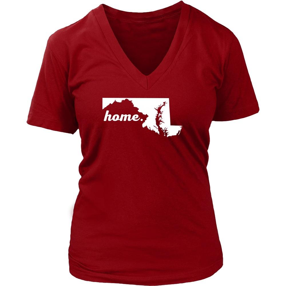 State T Shirt - Sweet Home Maryland-T-shirt-Teelime | shirts-hoodies-mugs