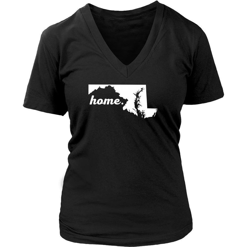 State T Shirt - Sweet Home Maryland-T-shirt-Teelime | shirts-hoodies-mugs