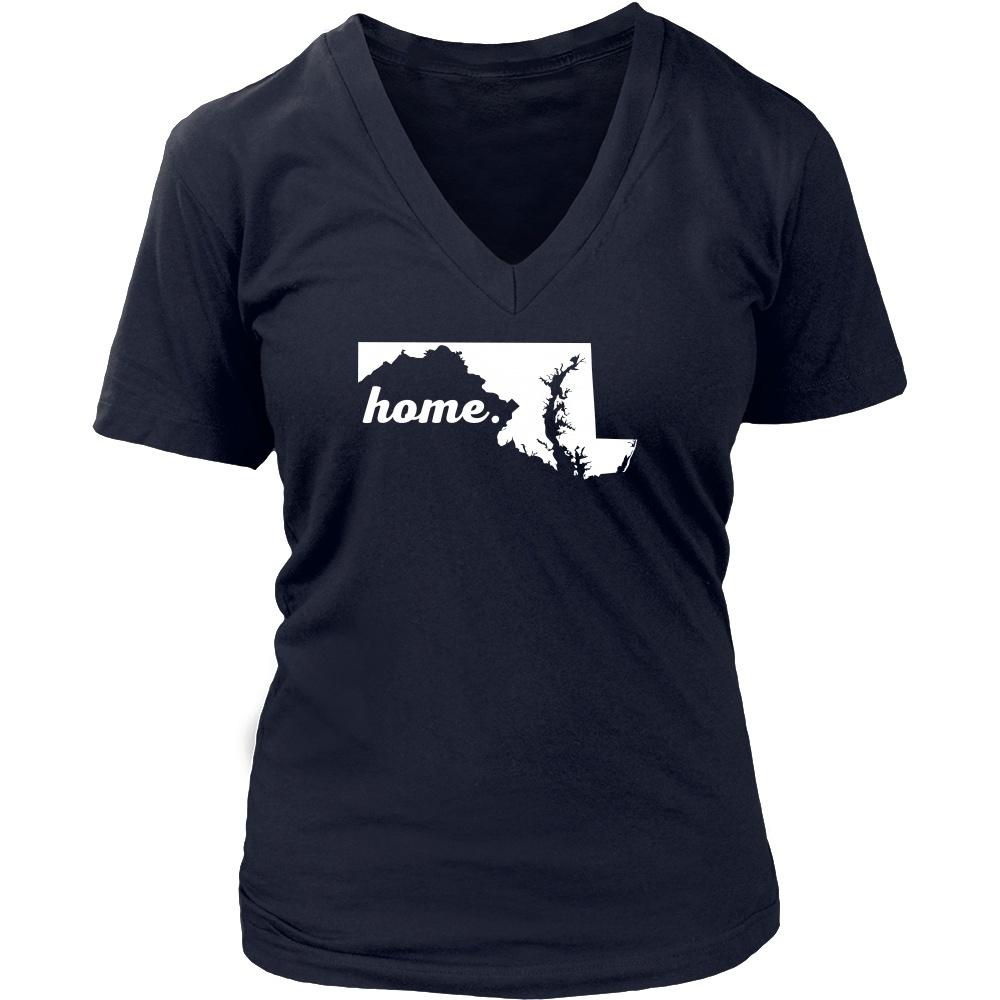 State T Shirt - Sweet Home Maryland-T-shirt-Teelime | shirts-hoodies-mugs