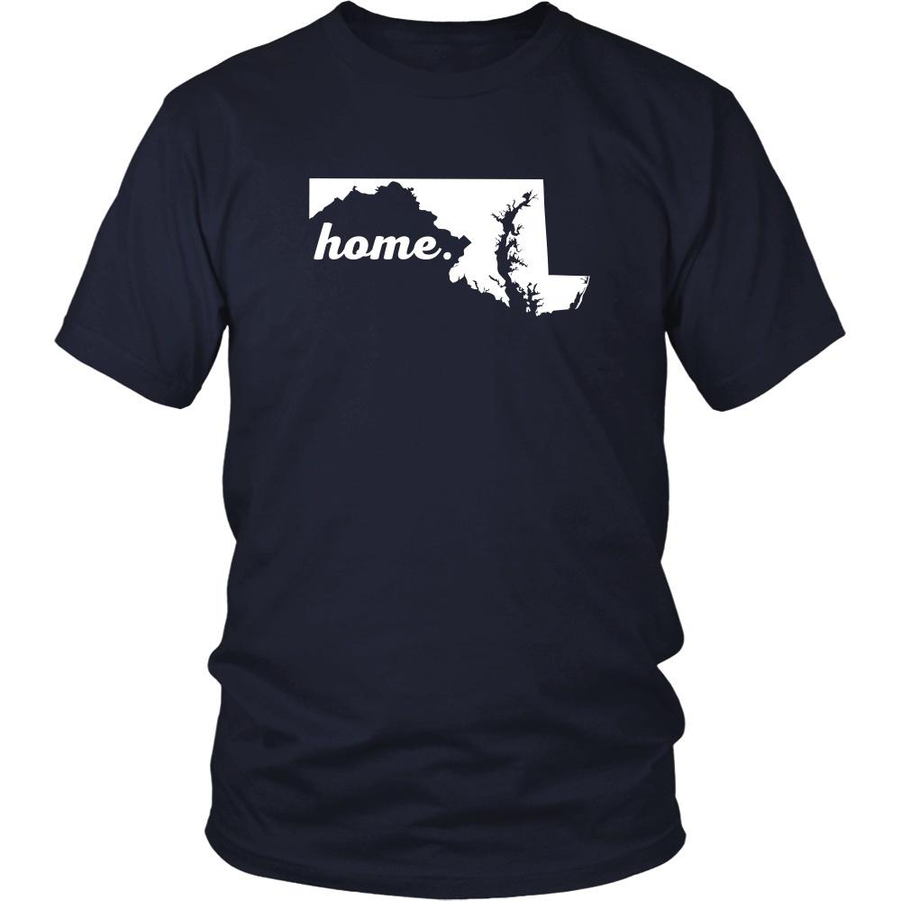 State T Shirt - Sweet Home Maryland-T-shirt-Teelime | shirts-hoodies-mugs