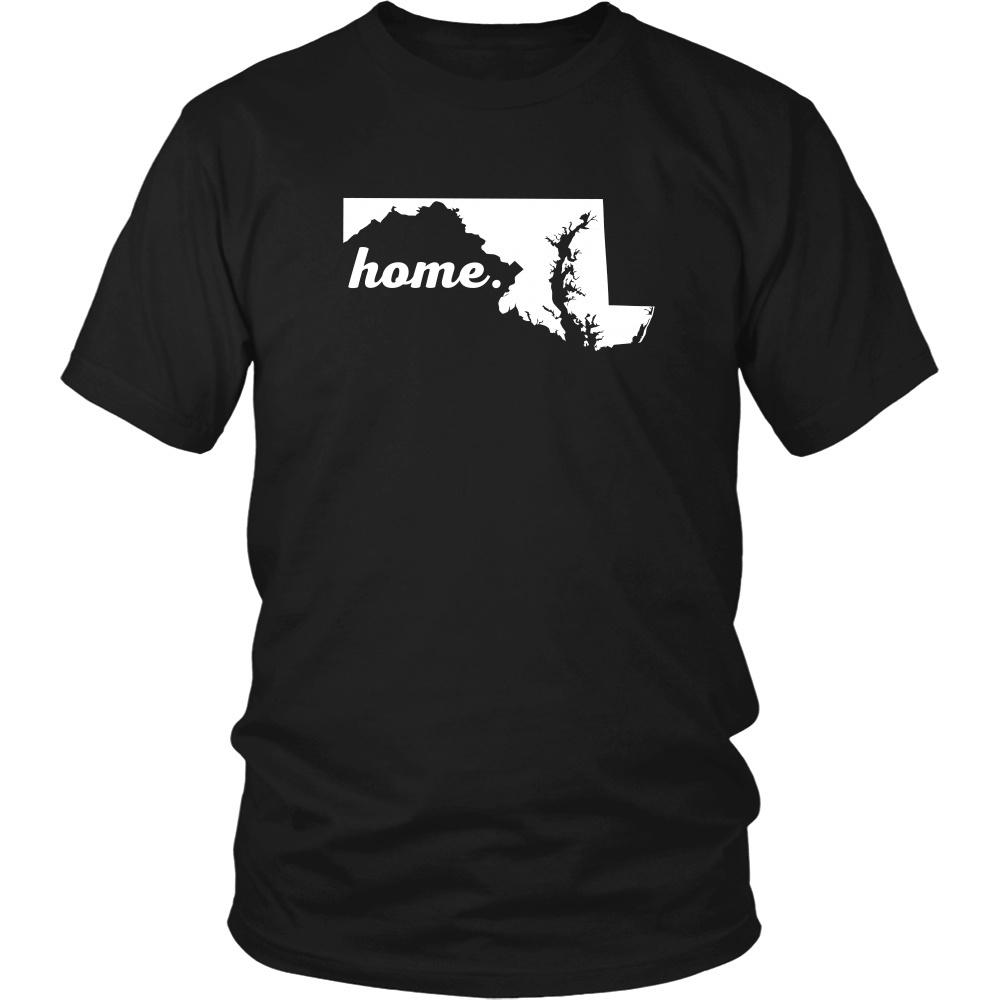 State T Shirt - Sweet Home Maryland-T-shirt-Teelime | shirts-hoodies-mugs