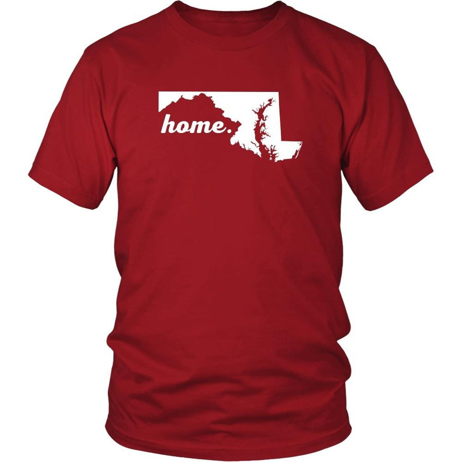 State T Shirt - Sweet Home Maryland-T-shirt-Teelime | shirts-hoodies-mugs