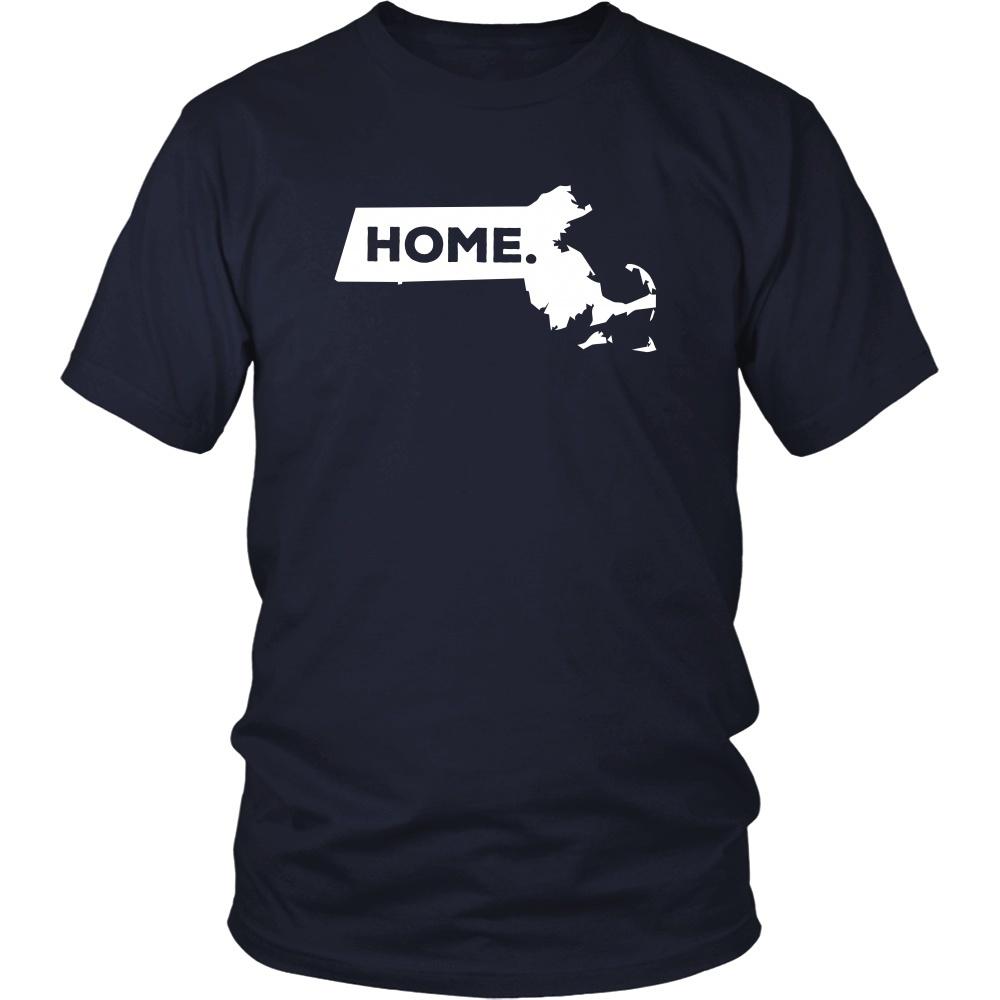 State T Shirt - Sweet Home Massachusetts-T-shirt-Teelime | shirts-hoodies-mugs