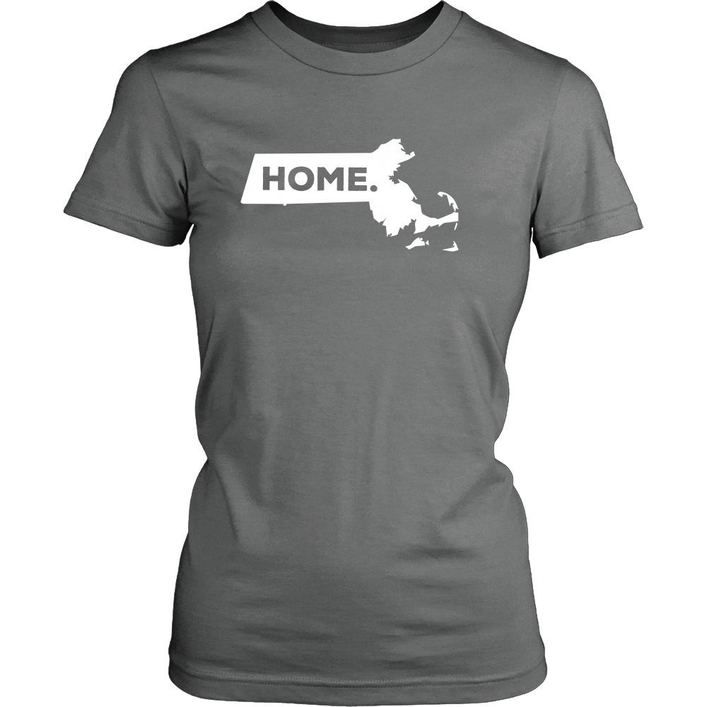 State T Shirt - Sweet Home Massachusetts-T-shirt-Teelime | shirts-hoodies-mugs