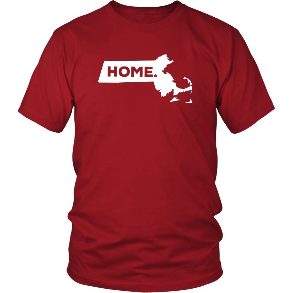 State T Shirt - Sweet Home Massachusetts-T-shirt-Teelime | shirts-hoodies-mugs