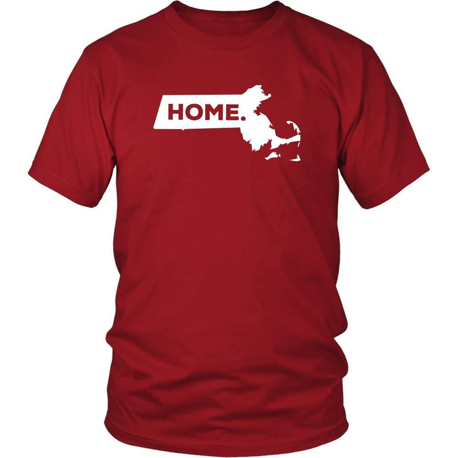State T Shirt - Sweet Home Massachusetts-T-shirt-Teelime | shirts-hoodies-mugs