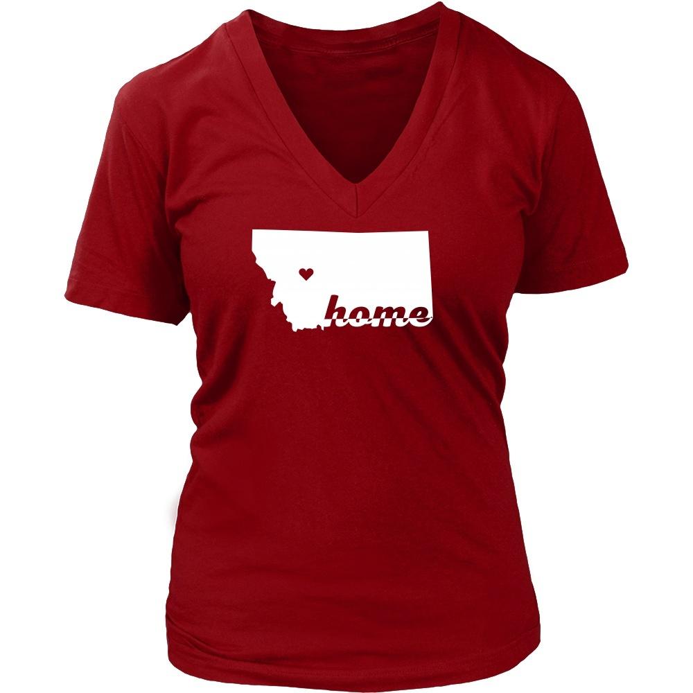 State T Shirt - Sweet Home Montana-T-shirt-Teelime | shirts-hoodies-mugs