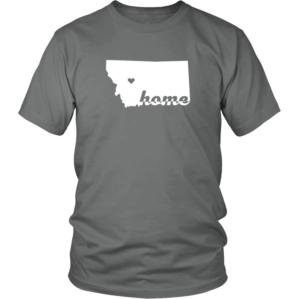 State T Shirt - Sweet Home Montana-T-shirt-Teelime | shirts-hoodies-mugs