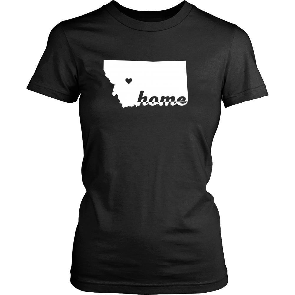 State T Shirt - Sweet Home Montana-T-shirt-Teelime | shirts-hoodies-mugs