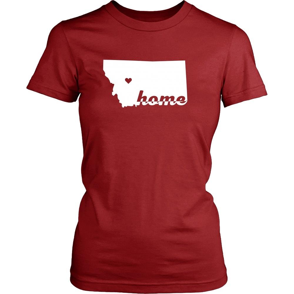 State T Shirt - Sweet Home Montana-T-shirt-Teelime | shirts-hoodies-mugs