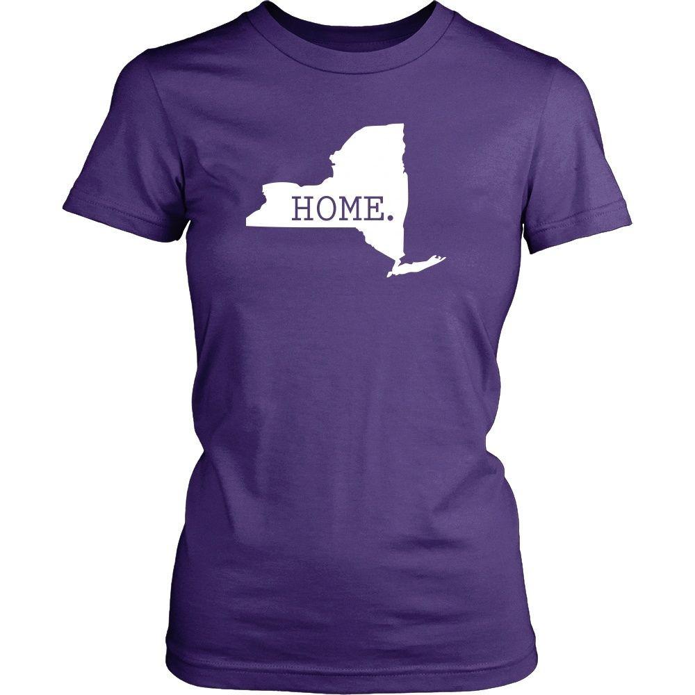 State T Shirt - Sweet Home New York-T-shirt-Teelime | shirts-hoodies-mugs