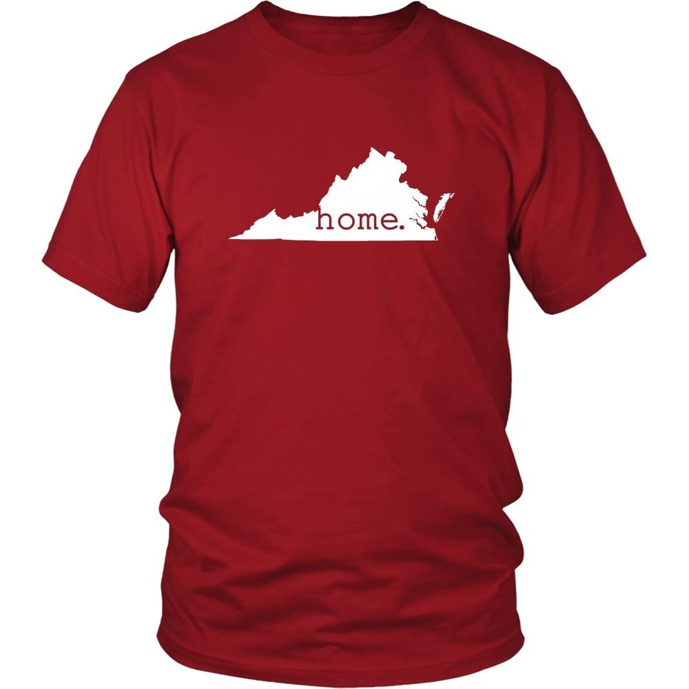State T Shirt - Sweet Home Virginia-T-shirt-Teelime | shirts-hoodies-mugs