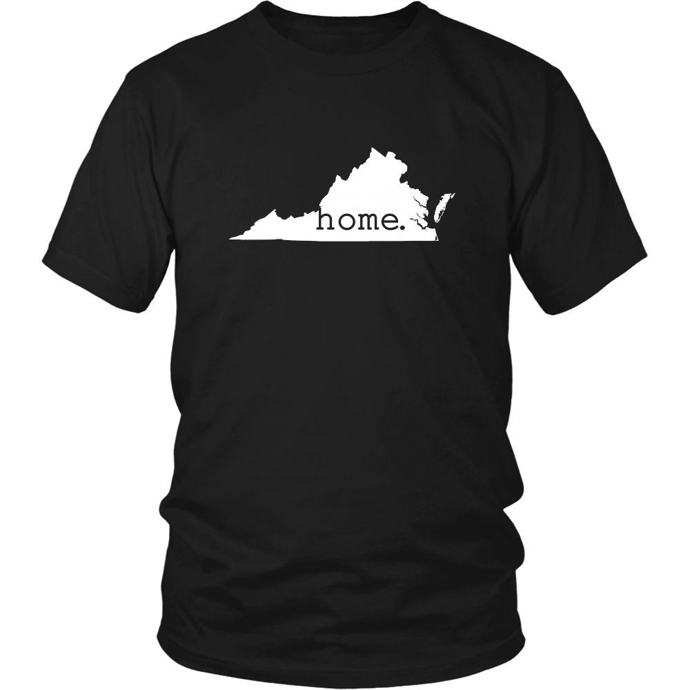 State T Shirt - Sweet Home Virginia-T-shirt-Teelime | shirts-hoodies-mugs