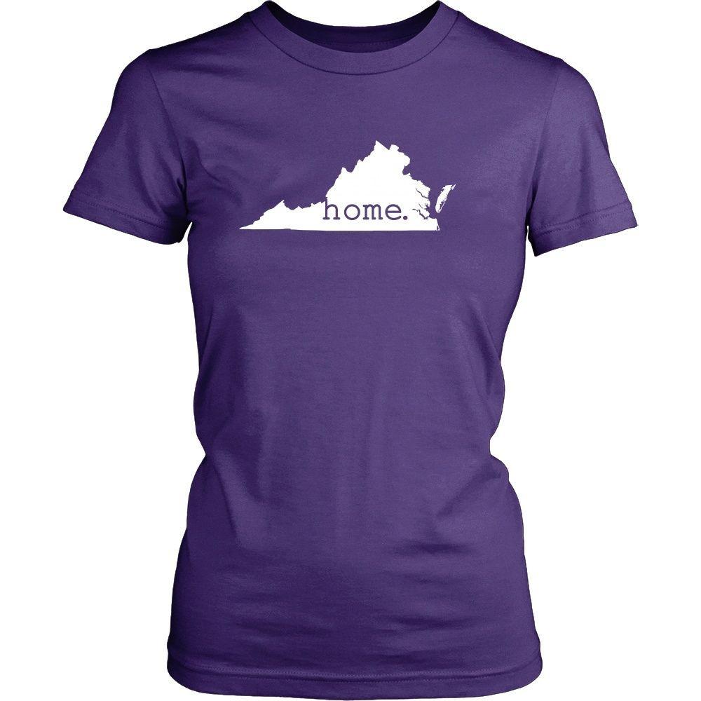 State T Shirt - Sweet Home Virginia-T-shirt-Teelime | shirts-hoodies-mugs