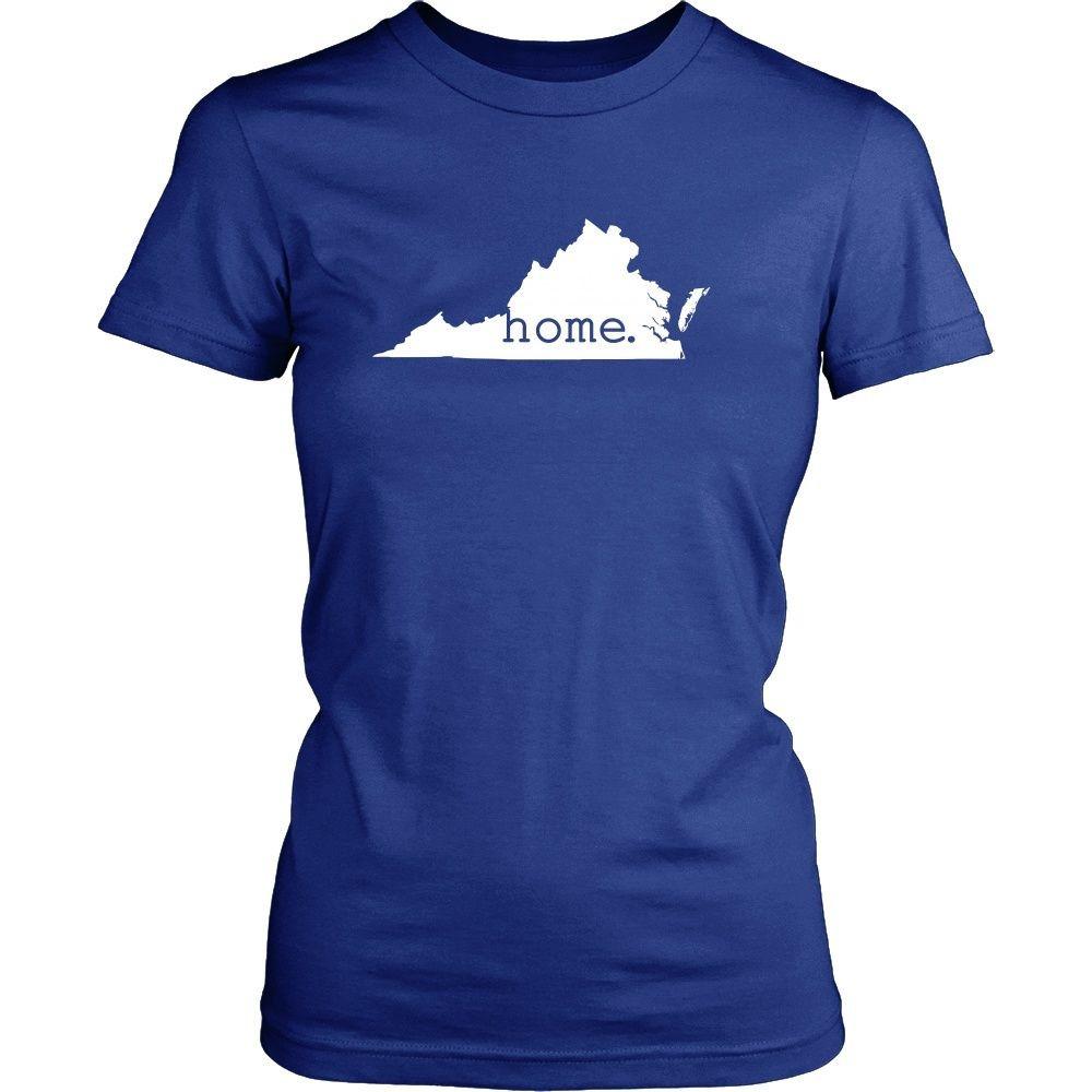 State T Shirt - Sweet Home Virginia-T-shirt-Teelime | shirts-hoodies-mugs