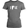 State T Shirt - Vermont Love-T-shirt-Teelime | shirts-hoodies-mugs