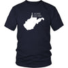 State T Shirt - West Virginia Home Grown-T-shirt-Teelime | shirts-hoodies-mugs