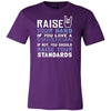 Statistician Shirt - Raise your hand if you love Statistician, if not raise your standards - Profession Gift-T-shirt-Teelime | shirts-hoodies-mugs