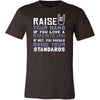 Statistician Shirt - Raise your hand if you love Statistician, if not raise your standards - Profession Gift-T-shirt-Teelime | shirts-hoodies-mugs