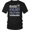 Statistician Shirt - Raise your hand if you love Statistician, if not raise your standards - Profession Gift-T-shirt-Teelime | shirts-hoodies-mugs