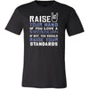 Statistician Shirt - Raise your hand if you love Statistician, if not raise your standards - Profession Gift-T-shirt-Teelime | shirts-hoodies-mugs