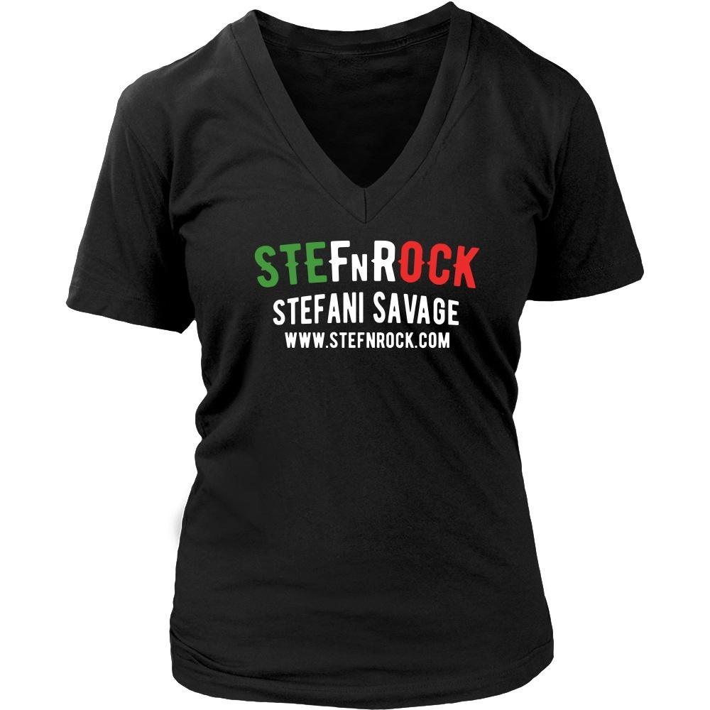STEFnROCK Stefani Savage T Shirt-T-shirt-Teelime | shirts-hoodies-mugs