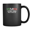 Stenfrock Stefnrock Stefani savage 11oz Black Mug-Drinkware-Teelime | shirts-hoodies-mugs