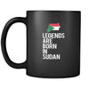 Sudan Legends are born in Sudan 11oz Black Mug-Drinkware-Teelime | shirts-hoodies-mugs