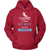 Surfing Shirt - I love it when my wife lets me go Surfing - Hobby Gift-T-shirt-Teelime | shirts-hoodies-mugs