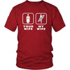 Surfing - Your wife My wife - Father's Day Hobby Shirt-T-shirt-Teelime | shirts-hoodies-mugs