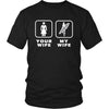 Surfing - Your wife My wife - Father's Day Hobby Shirt-T-shirt-Teelime | shirts-hoodies-mugs